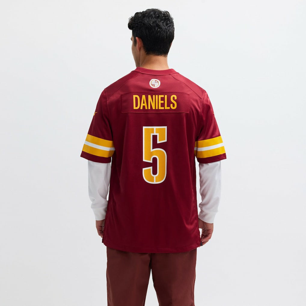 Nike Jayden Daniels Washington Commanders Player Game Jersey Burgundy