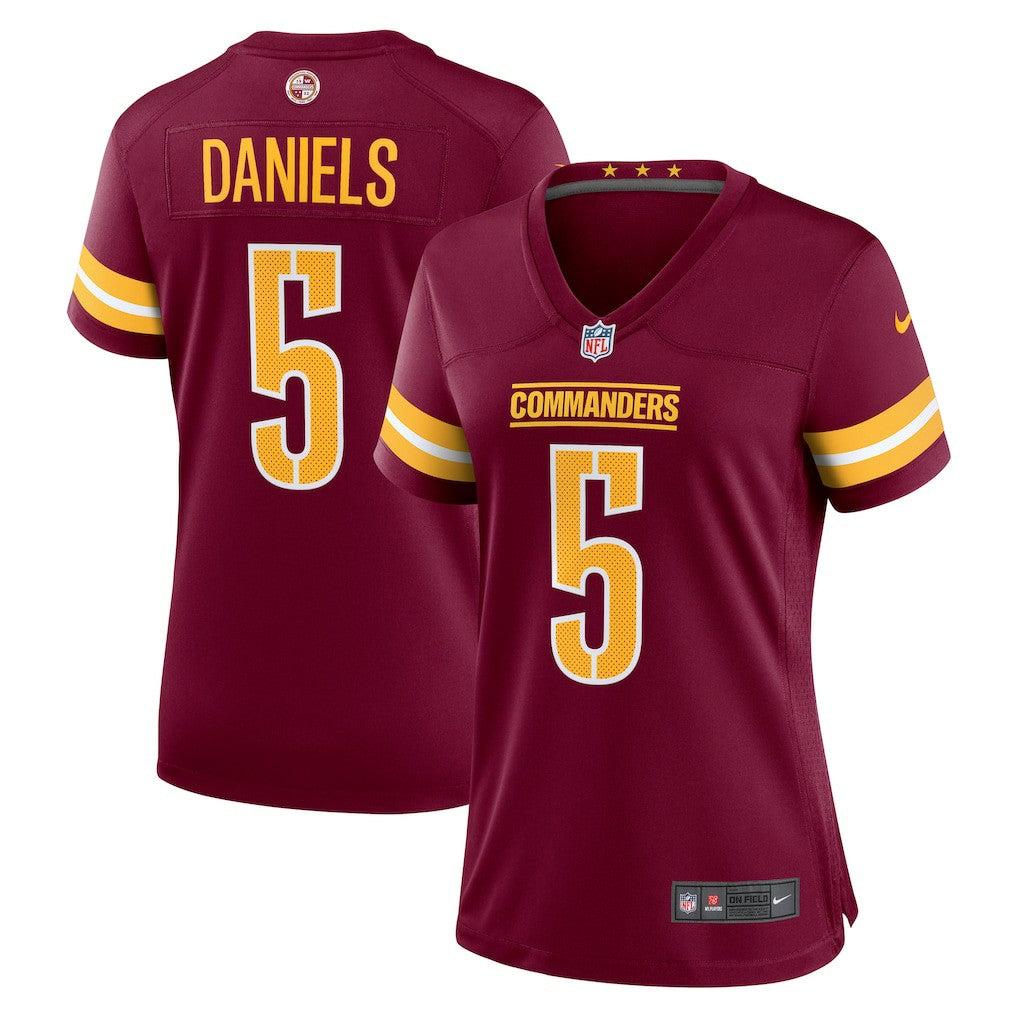 Nike Jayden Daniels Washington Commanders Women's Player Game Jersey Burgundy
