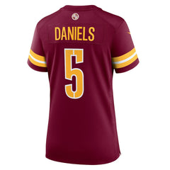 Nike Jayden Daniels Washington Commanders Women's Player Game Jersey Burgundy