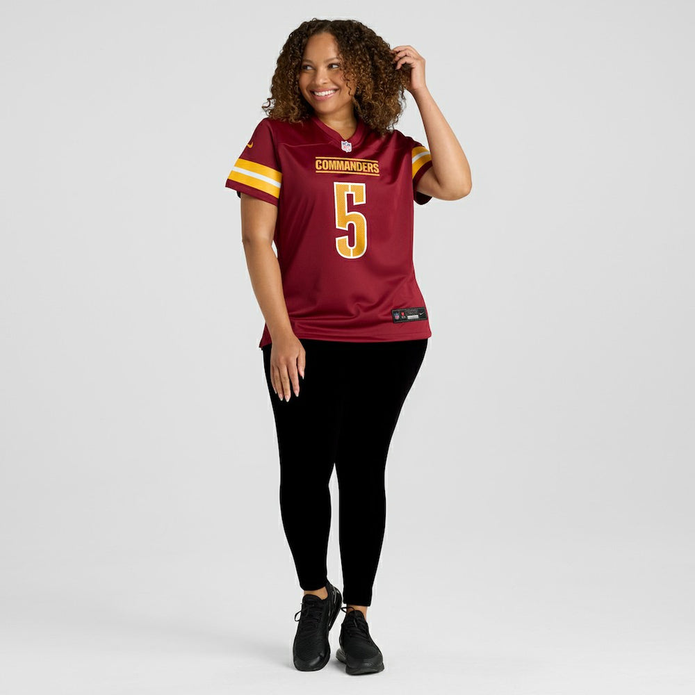 Nike Jayden Daniels Washington Commanders Women's Player Game Jersey Burgundy