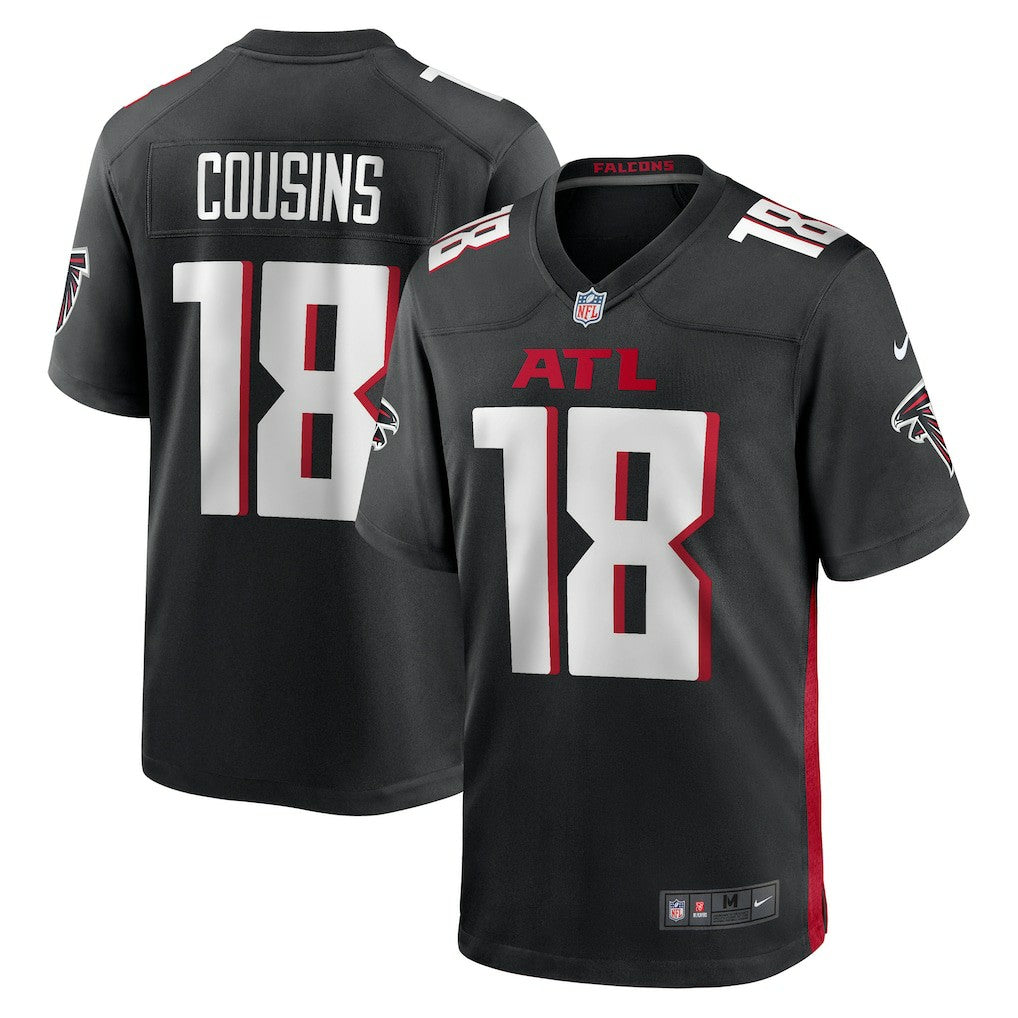 Nike Kirk Cousins Atlanta Falcons Game Player Jersey Black