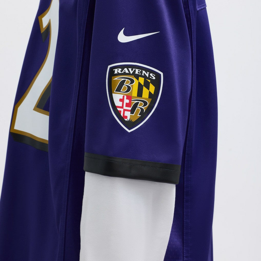 Nike Derrick Henry Baltimore Ravens Game Player Jersey Purple
