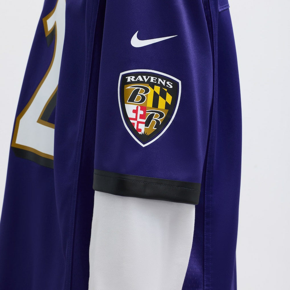 Nike Derrick Henry Baltimore Ravens Game Player Jersey Purple