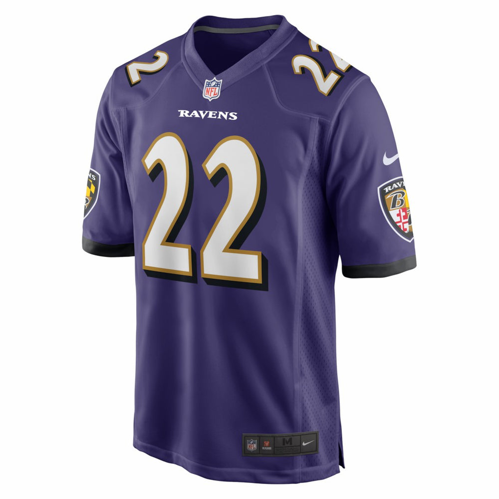 Nike Derrick Henry Baltimore Ravens Game Player Jersey Purple