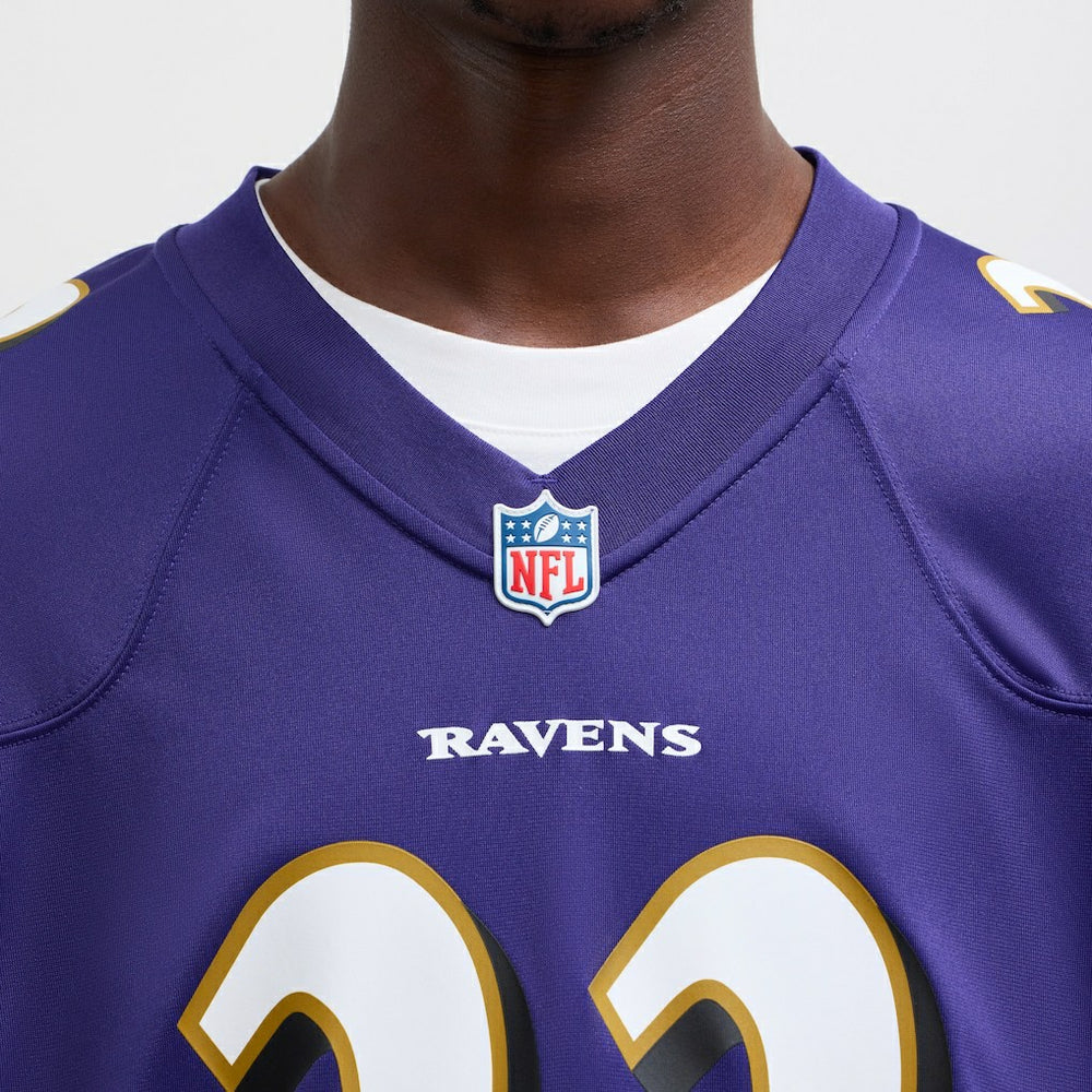 Nike Derrick Henry Baltimore Ravens Game Player Jersey Purple