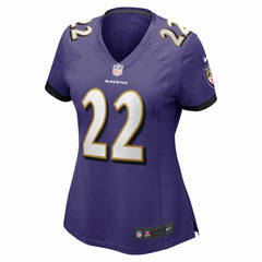 Nike Derrick Henry Baltimore Ravens Women's Game Player Jersey Purple