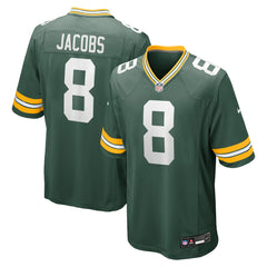 Nike Josh Jacobs Green Bay Packers Team Game Jersey Green
