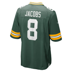 Nike Josh Jacobs Green Bay Packers Team Game Jersey Green