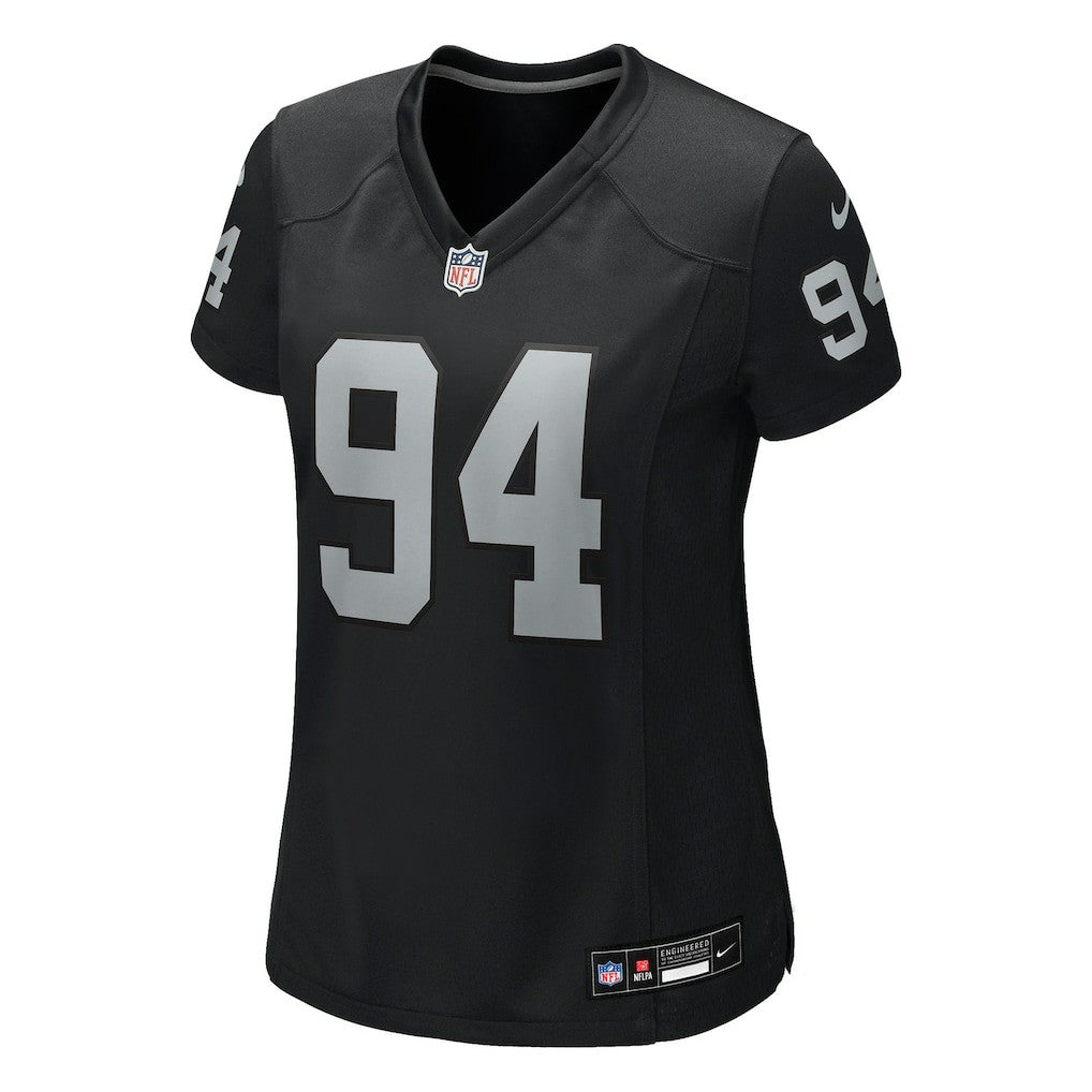 Nike Christian Wilkins Las Vegas Raiders Women's Team Game Jersey Black