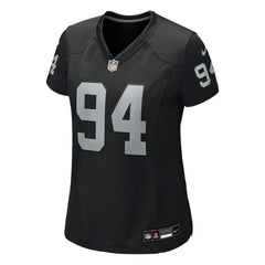 Nike Christian Wilkins Las Vegas Raiders Women's Team Game Jersey Black