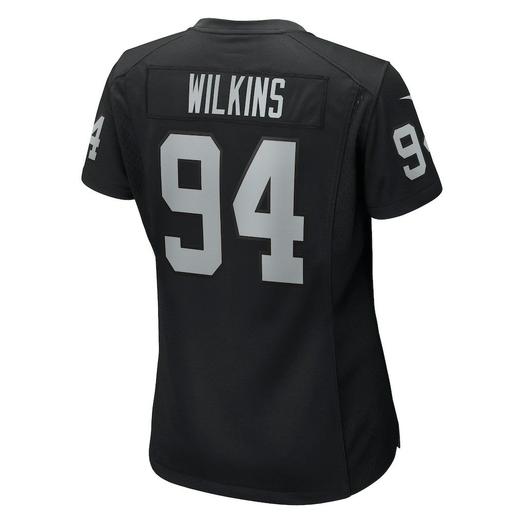 Nike Christian Wilkins Las Vegas Raiders Women's Team Game Jersey Black