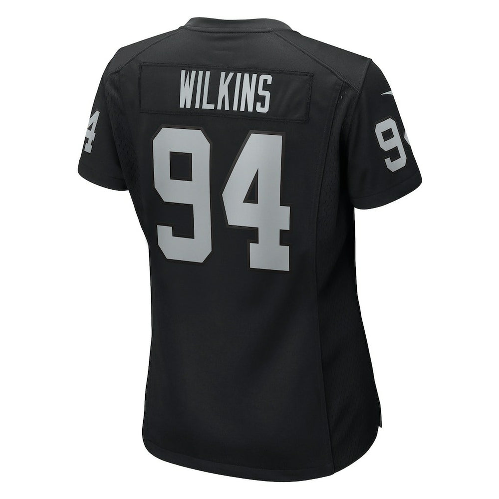 Nike Christian Wilkins Las Vegas Raiders Women's Team Game Jersey Black