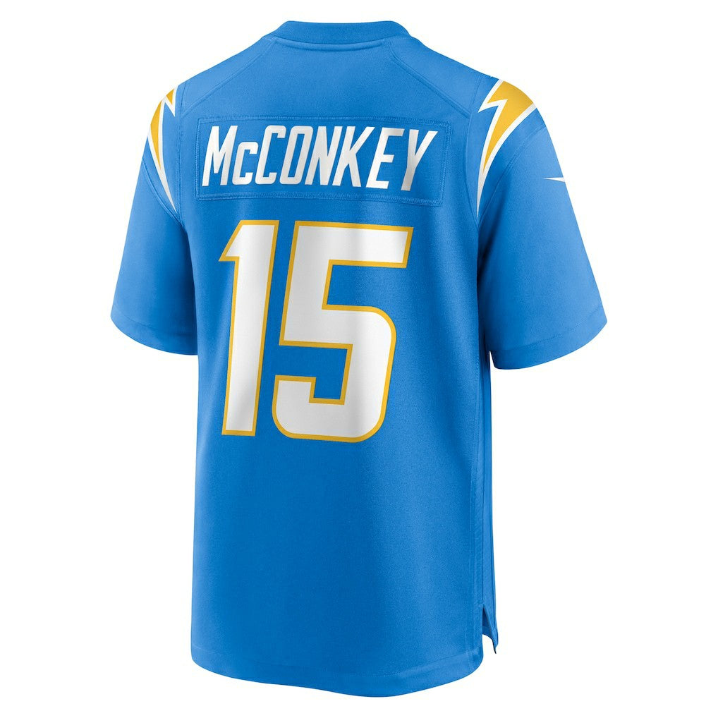 Nike Ladd McConkey Los Angeles Chargers Player Game Jersey Powder Blue