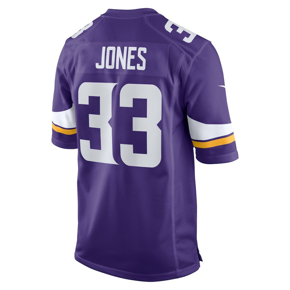 Nike Aaron Jones Minnesota Vikings Game Player Jersey Purple