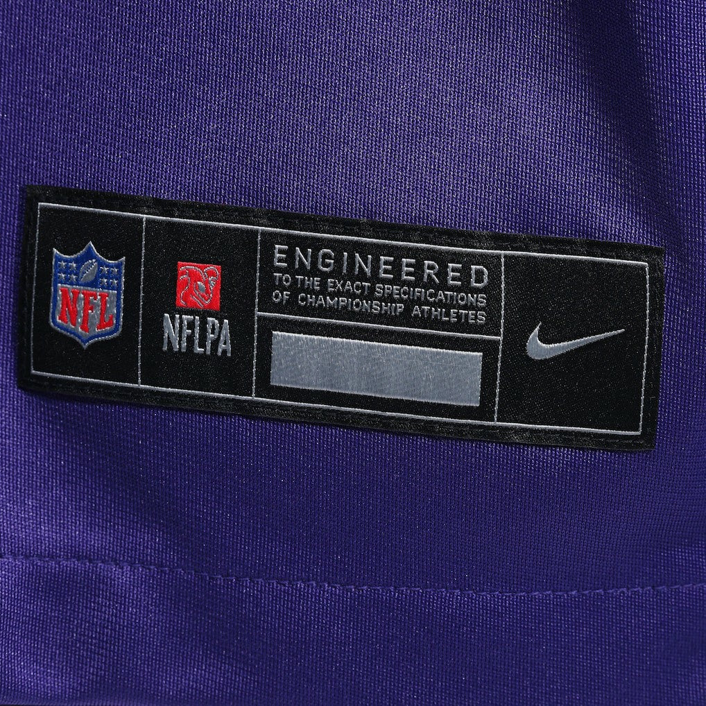 Nike Aaron Jones Minnesota Vikings Game Player Jersey Purple