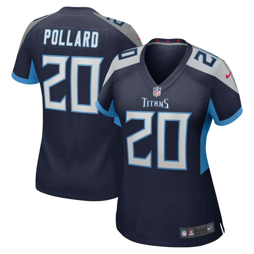 Nike Tony Pollard Tennessee Titans Women's Game Player Jersey Navy