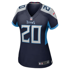 Nike Tony Pollard Tennessee Titans Women's Game Player Jersey Navy