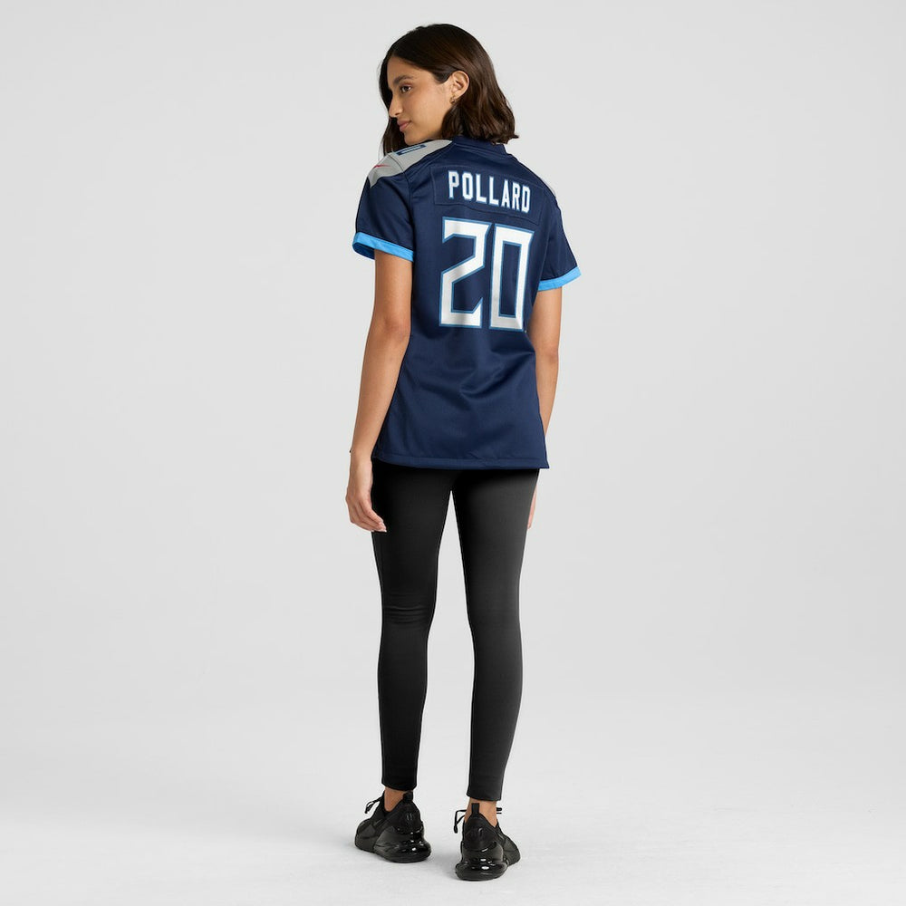 Nike Tony Pollard Tennessee Titans Women's Game Player Jersey Navy