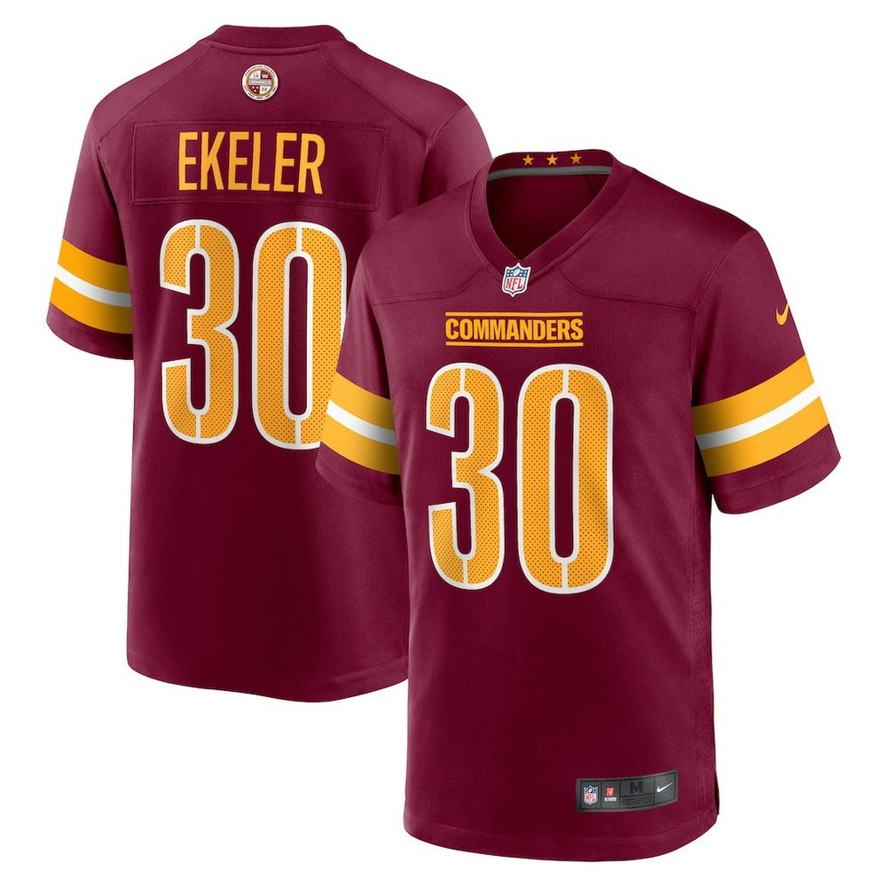 Nike Austin Ekeler Washington Commanders Game Player Jersey Burgundy