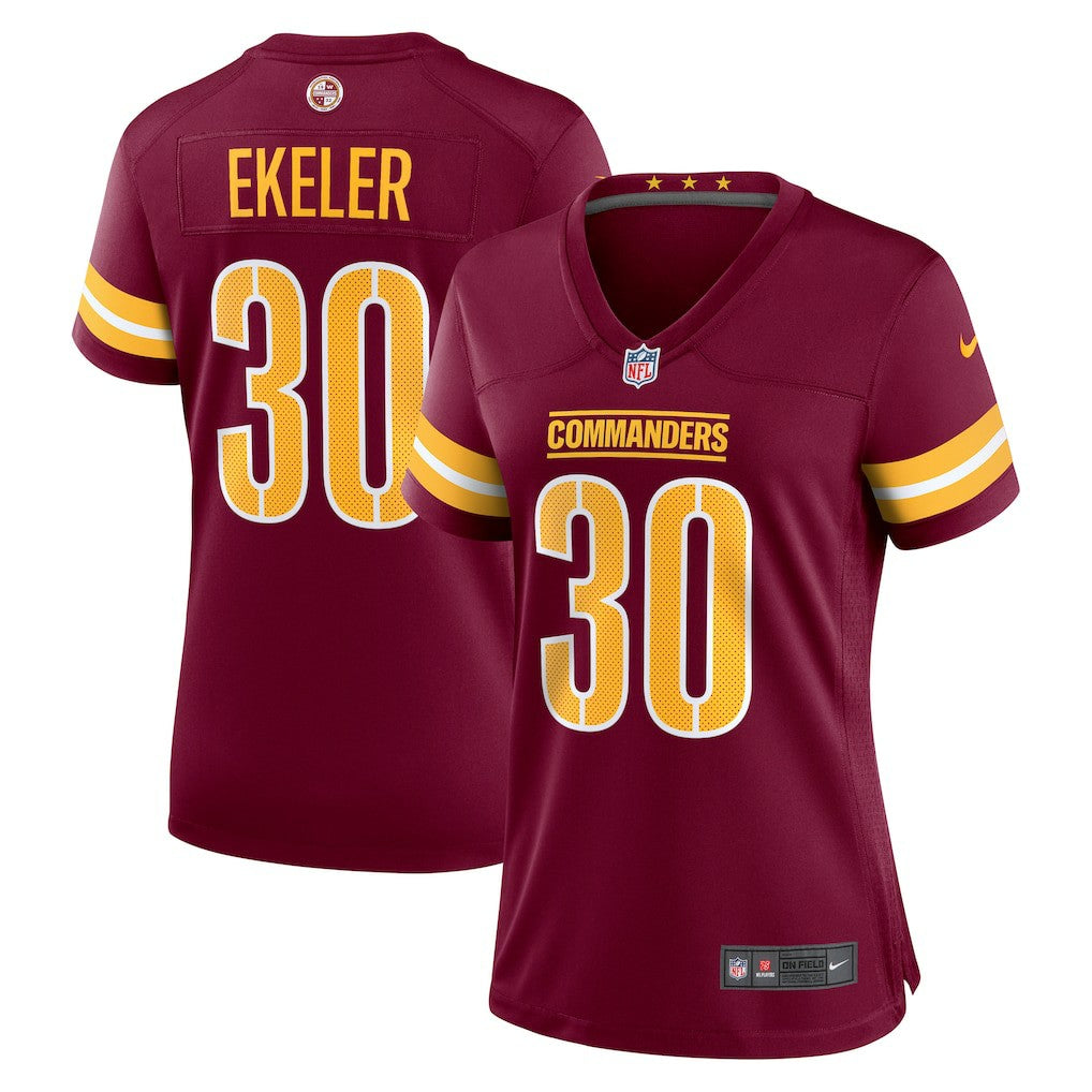 Nike Austin Ekeler Washington Commanders Women's Game Player Jersey Burgundy