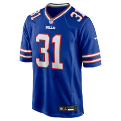 Nike Maxwell Hairston Buffalo Bills 2025 NFL Draft First Round Pick Game Jersey Royal