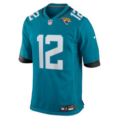 Nike Travis Hunter Jacksonville Jaguars 2025 NFL Draft First Round Pick Game Jersey Teal