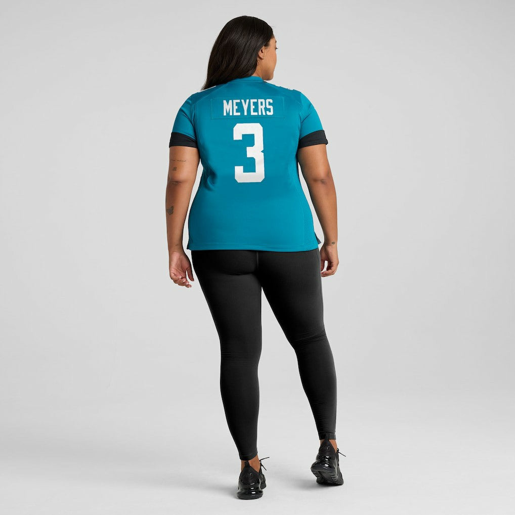 Nike Jakobi Meyers Jacksonville Jaguars Women's Team Game Jersey Teal