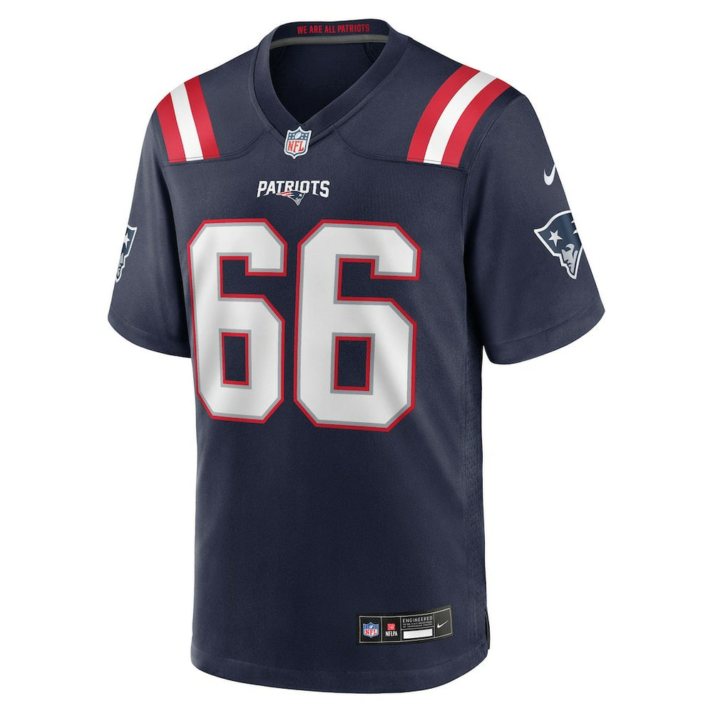 Nike Will Campbell New England Patriots 2025 NFL Draft First Round Pick Game Jersey Navy