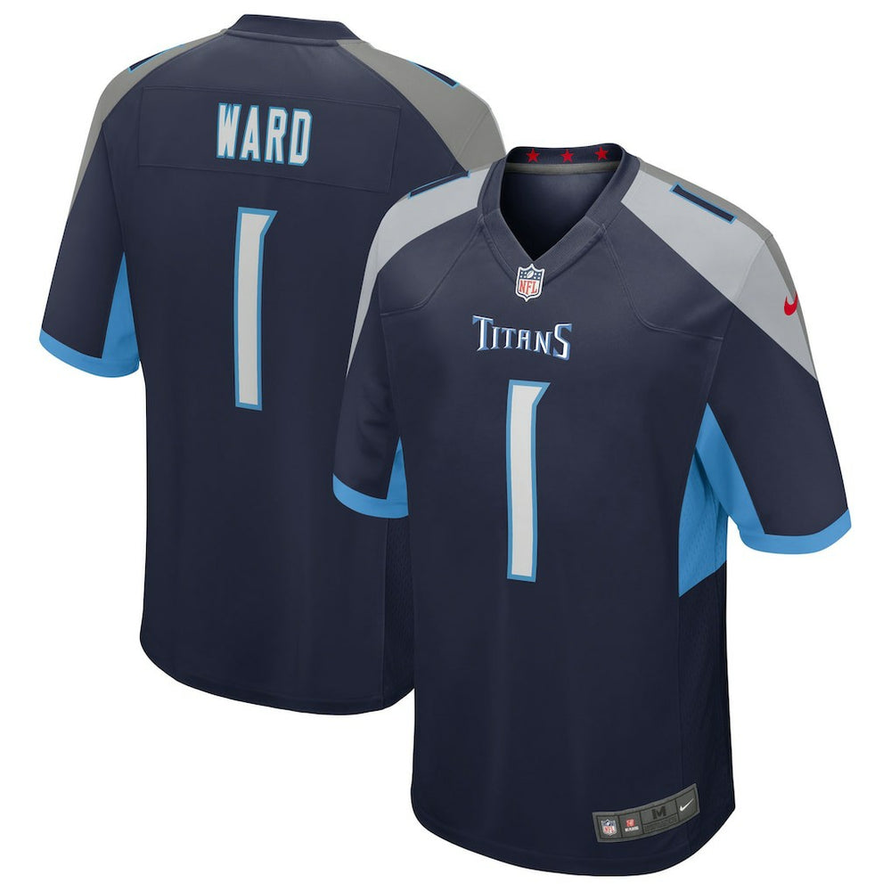 Nike Cameron Ward Tennessee Titans 2025 NFL Draft First Round Pick Alternate Game Jersey Navy