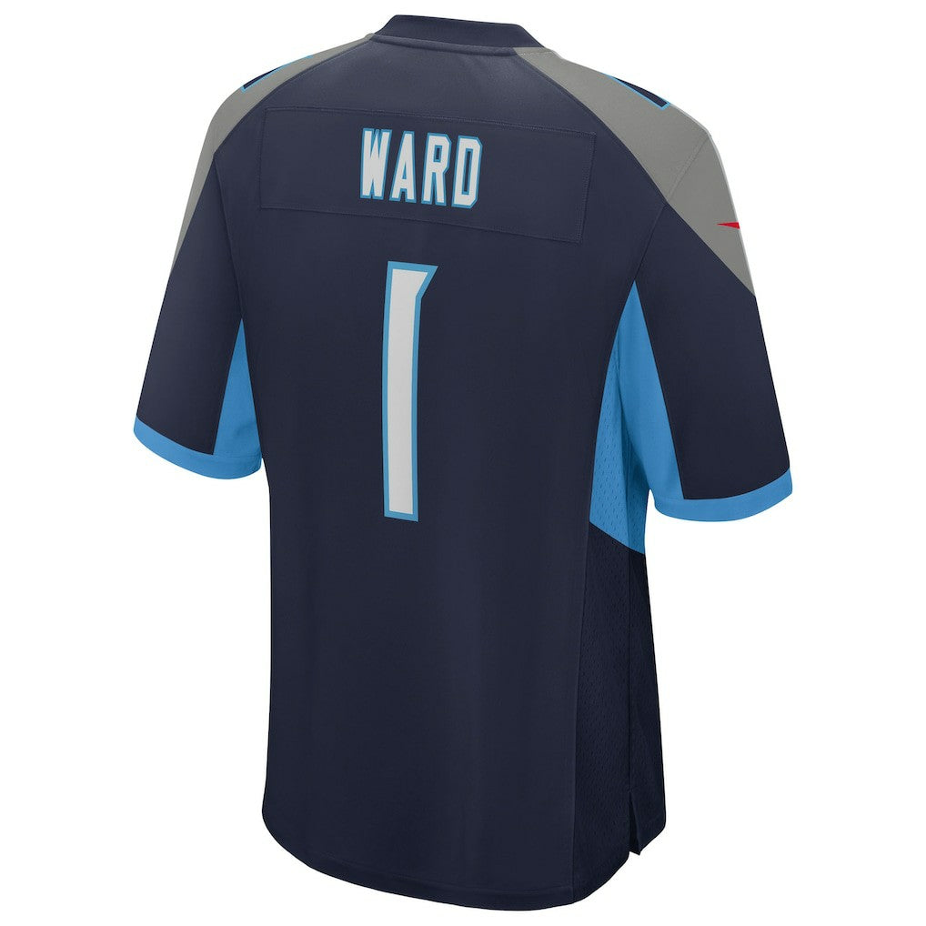 Nike Cameron Ward Tennessee Titans 2025 NFL Draft First Round Pick Alternate Game Jersey Navy