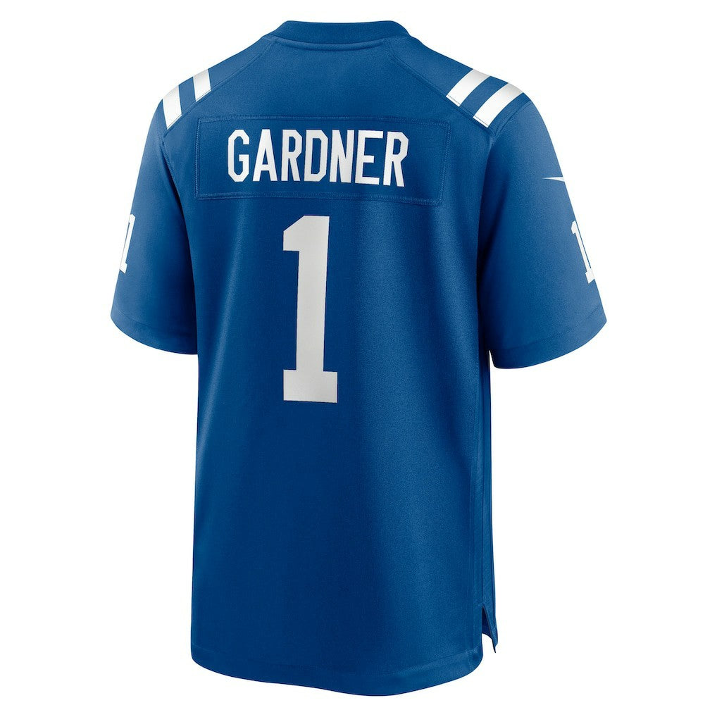 Nike Ahmad Sauce Gardner Indianapolis Colts Team Game Jersey Royal