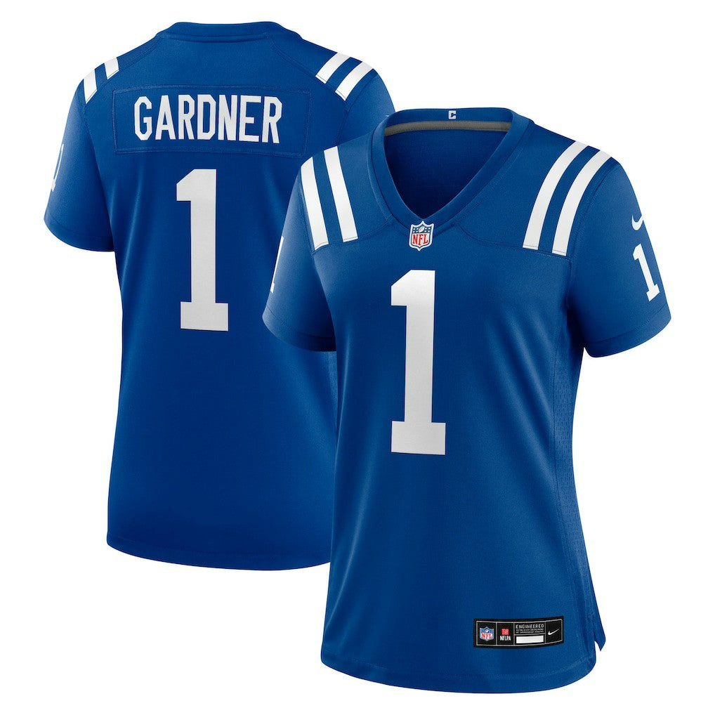 Nike Ahmad Sauce Gardner Indianapolis Colts Women's Team Game Jersey Royal