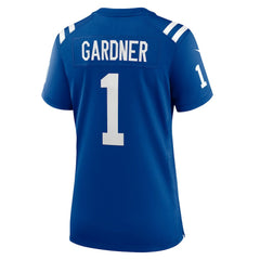 Nike Ahmad Sauce Gardner Indianapolis Colts Women's Team Game Jersey Royal