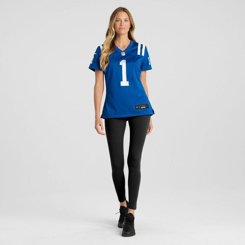 Nike Ahmad Sauce Gardner Indianapolis Colts Women's Team Game Jersey Royal