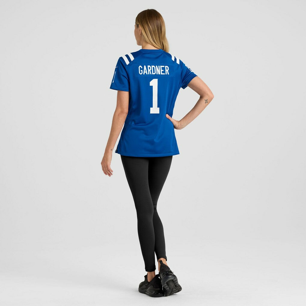 Nike Ahmad Sauce Gardner Indianapolis Colts Women's Team Game Jersey Royal