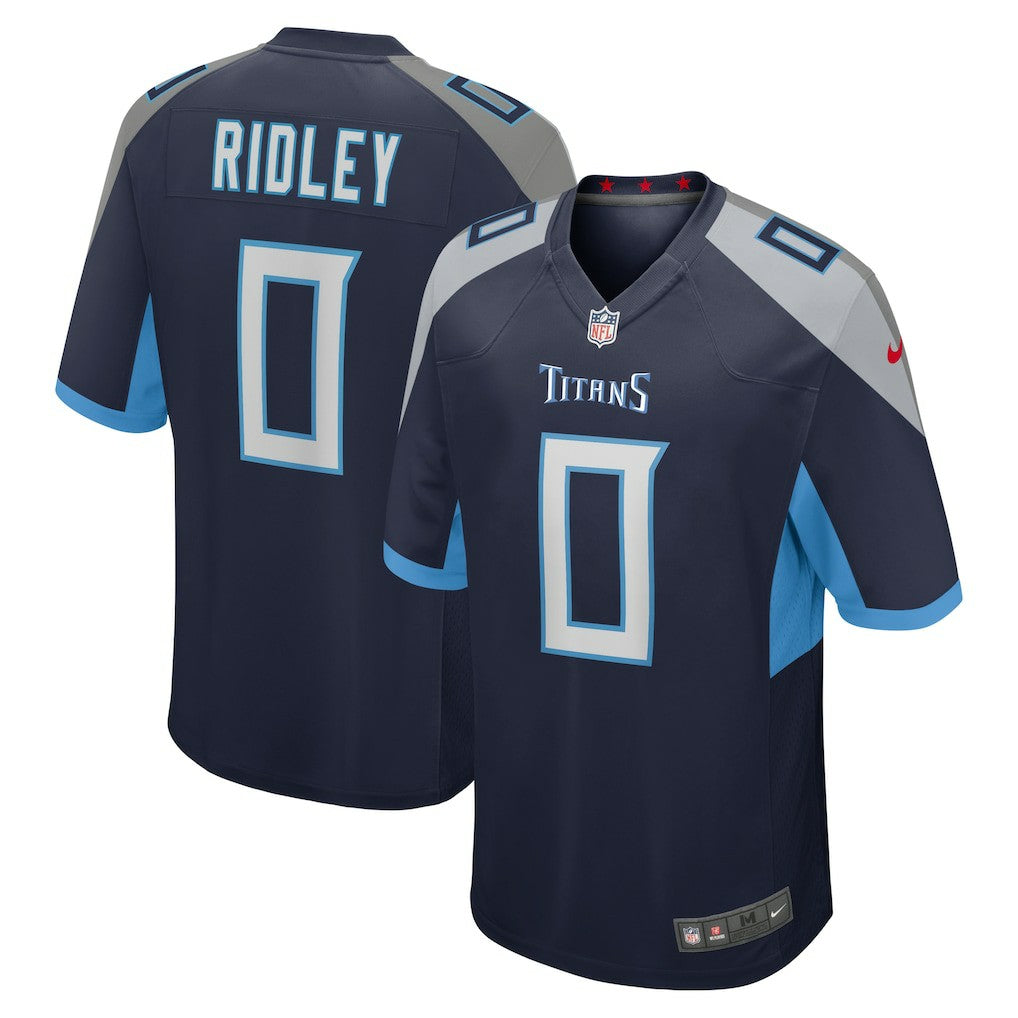 Nike Calvin Ridley Tennessee Titans Game Player Jersey Navy