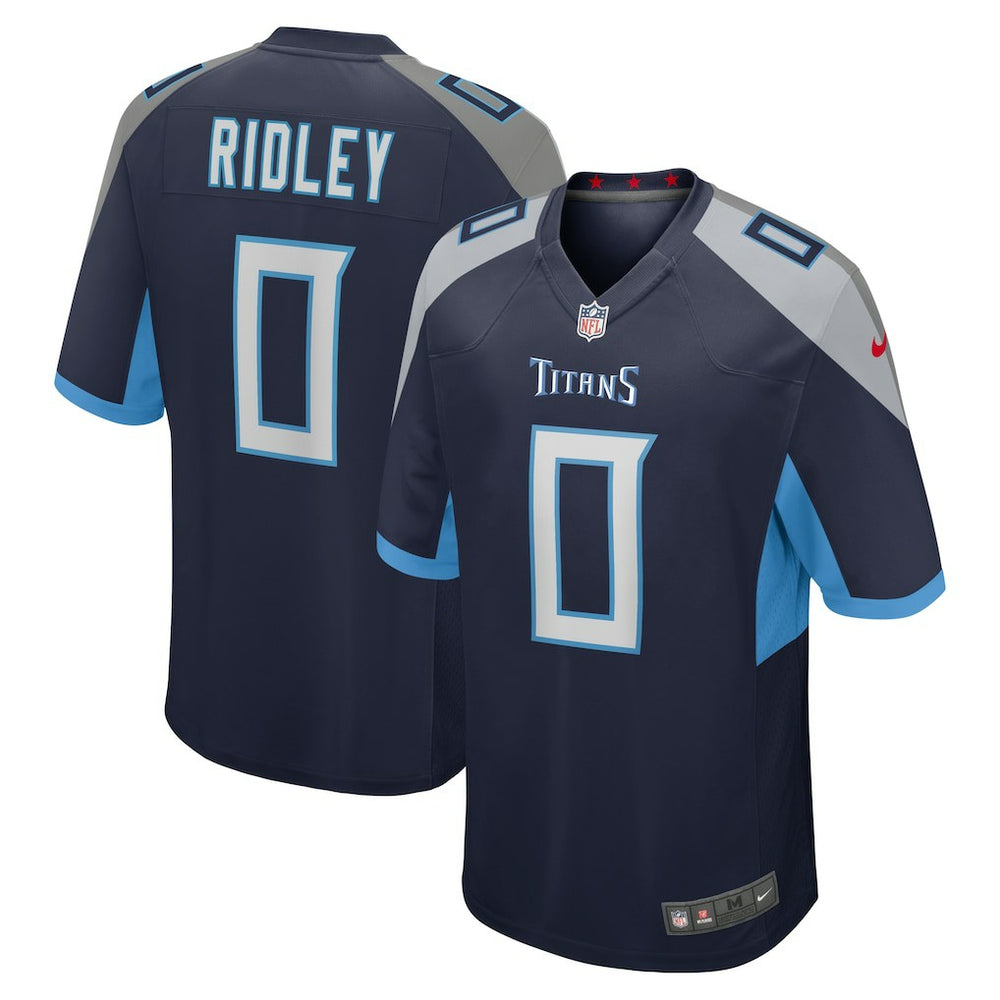 Nike Calvin Ridley Tennessee Titans Game Player Jersey Navy