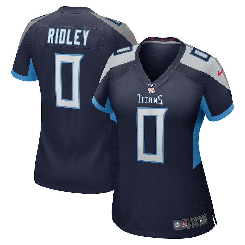 Nike Calvin Ridley Tennessee Titans Women's Game Player Jersey Navy