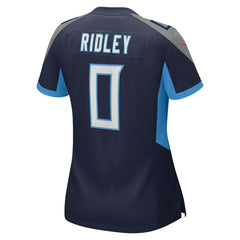 Nike Calvin Ridley Tennessee Titans Women's Game Player Jersey Navy