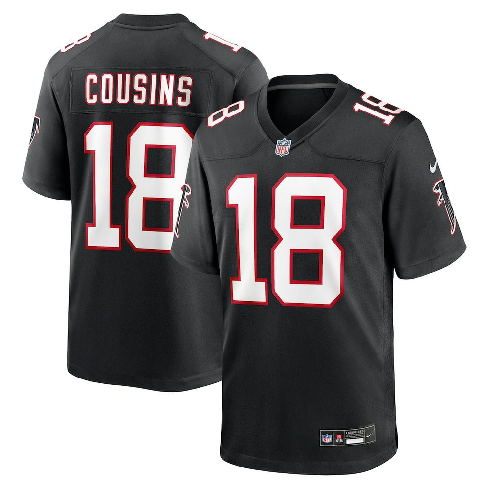 Nike Kirk Cousins Atlanta Falcons Alternate Game Player Jersey Black