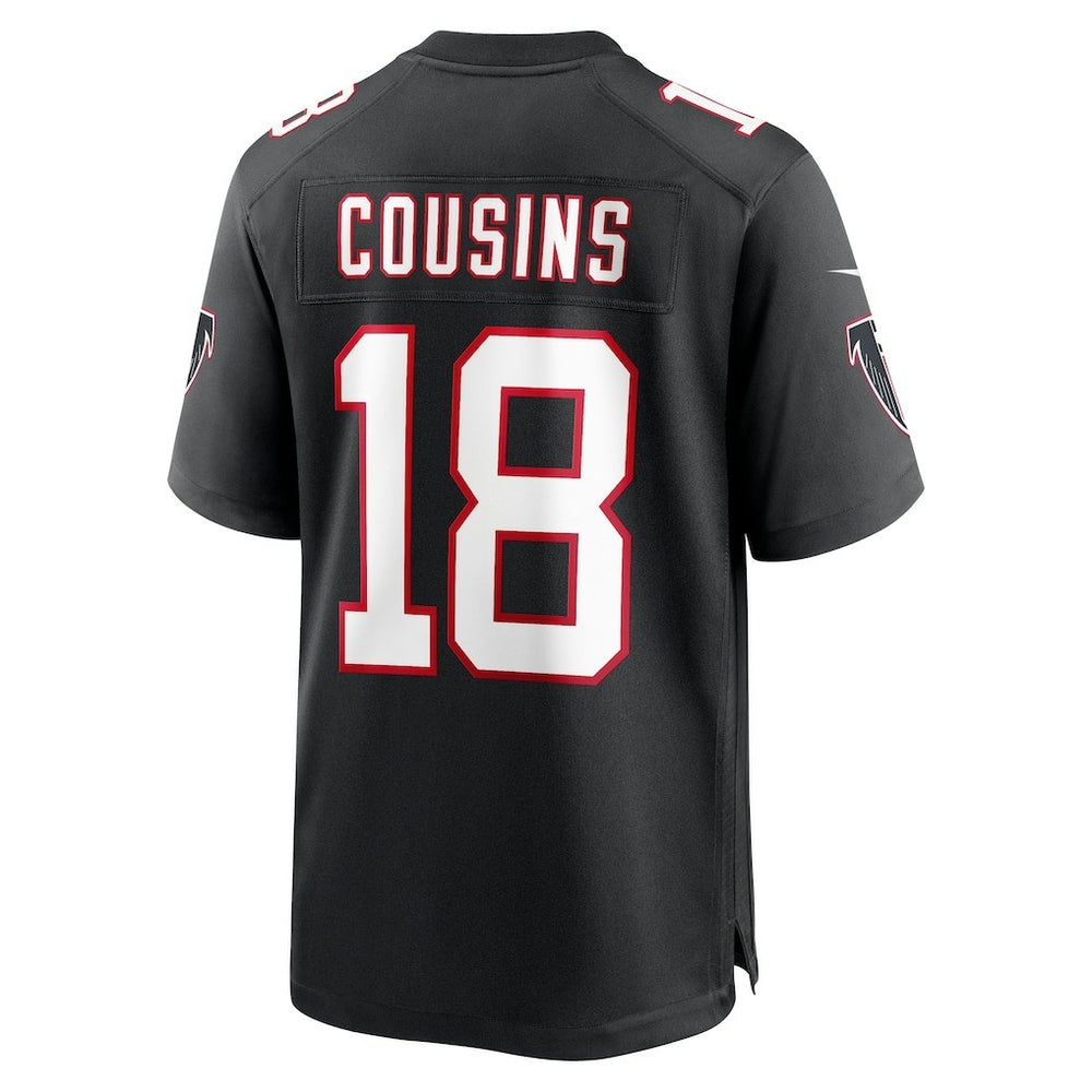 Nike Kirk Cousins Atlanta Falcons Alternate Game Player Jersey Black