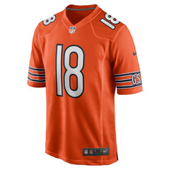 Nike Caleb Williams Chicago Bears Alternate Player Game Jersey Orange