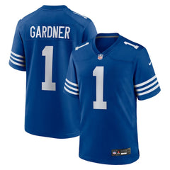 Nike Ahmad Sauce Gardner Indianapolis Colts Alternate Game Jersey Royal