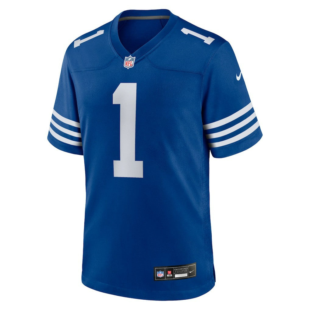 Nike Ahmad Sauce Gardner Indianapolis Colts Alternate Game Jersey Royal