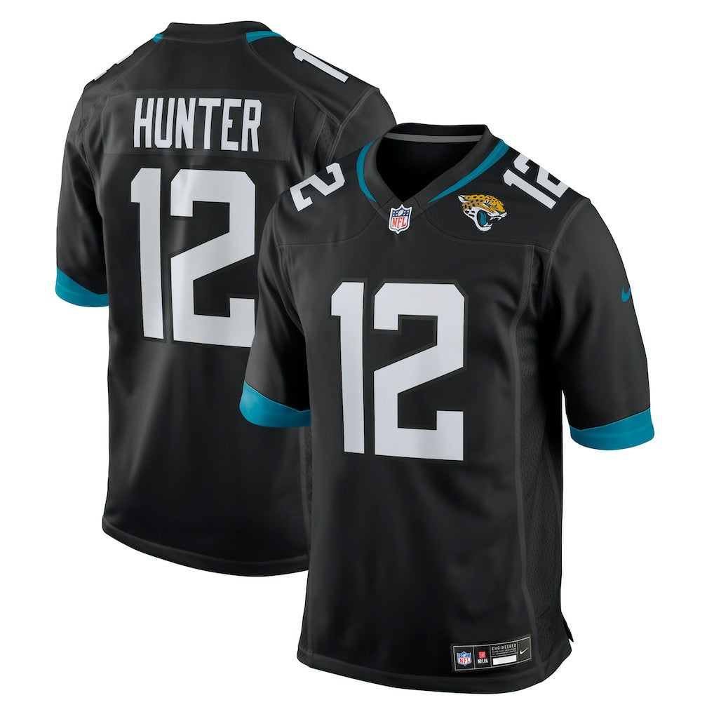 Nike Travis Hunter Jacksonville Jaguars 2025 NFL Draft First Round Pick Alternate Game Player Jersey Black