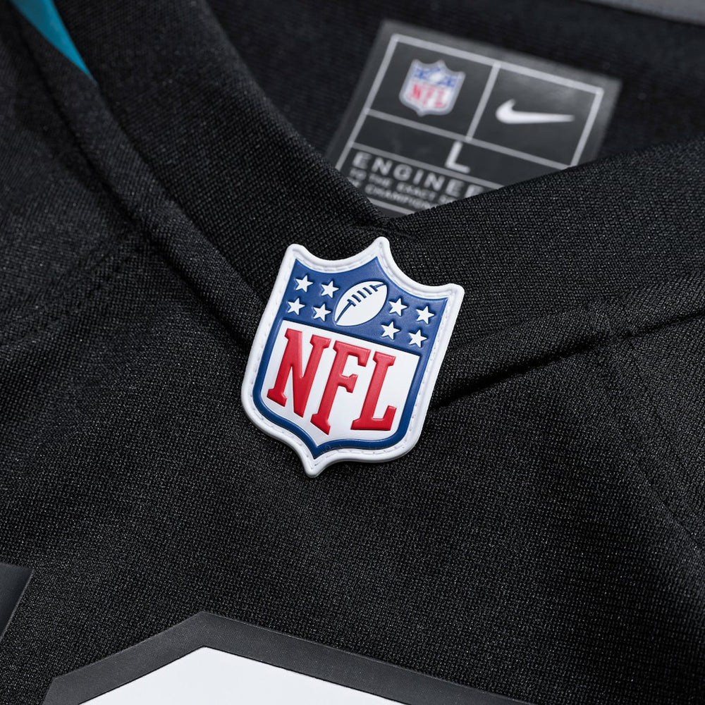 Nike Travis Hunter Jacksonville Jaguars 2025 NFL Draft First Round Pick Alternate Game Player Jersey Black