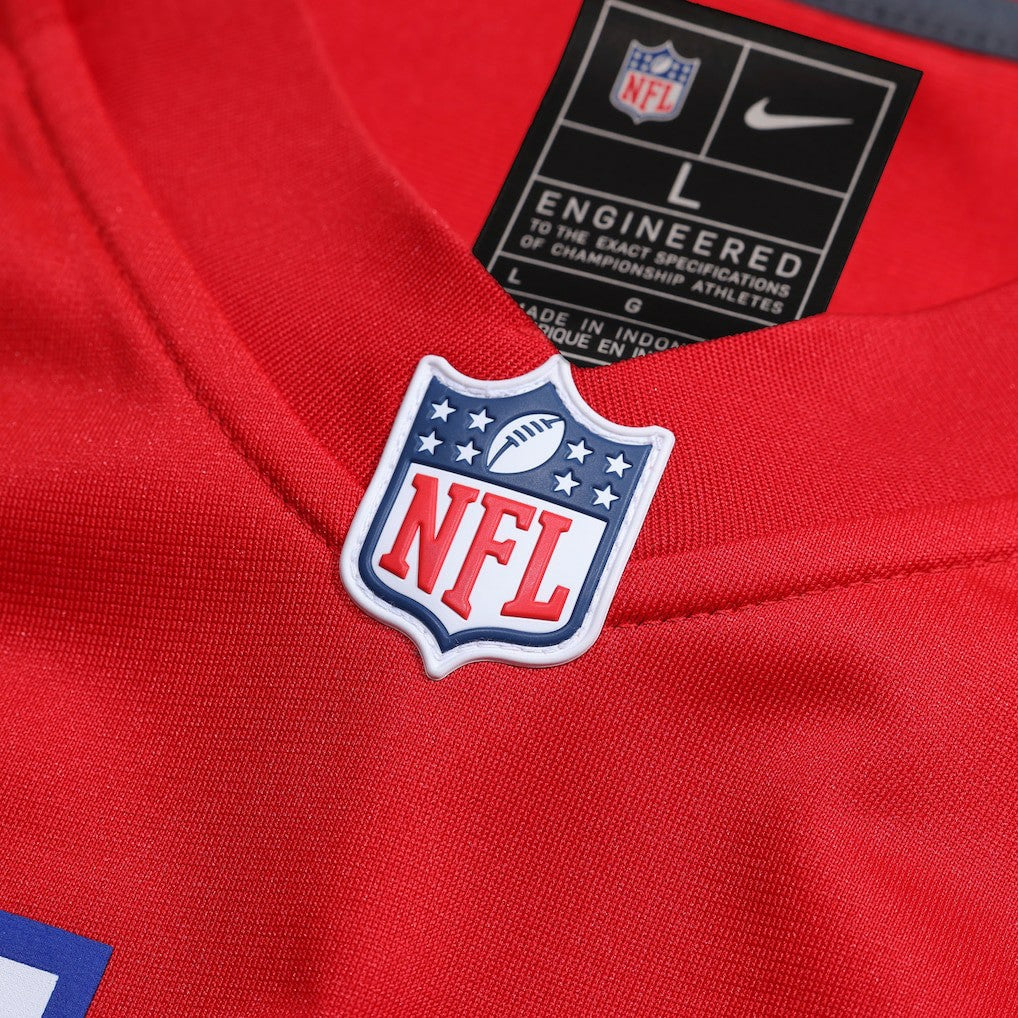 Nike Drake Maye New England Patriots Player Game Jersey Red