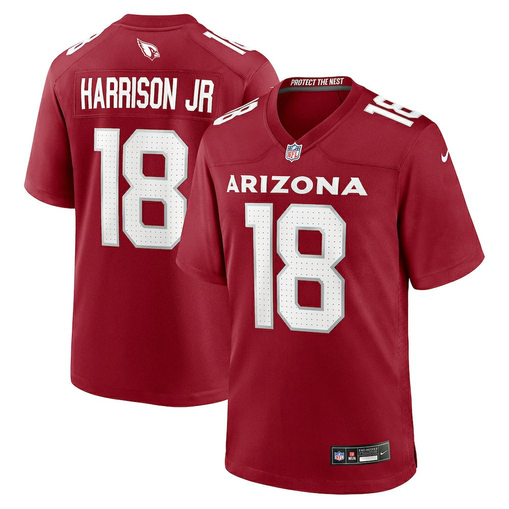 Nike Marvin Harrison Jr. Arizona Cardinals Player Game Jersey Cardinal