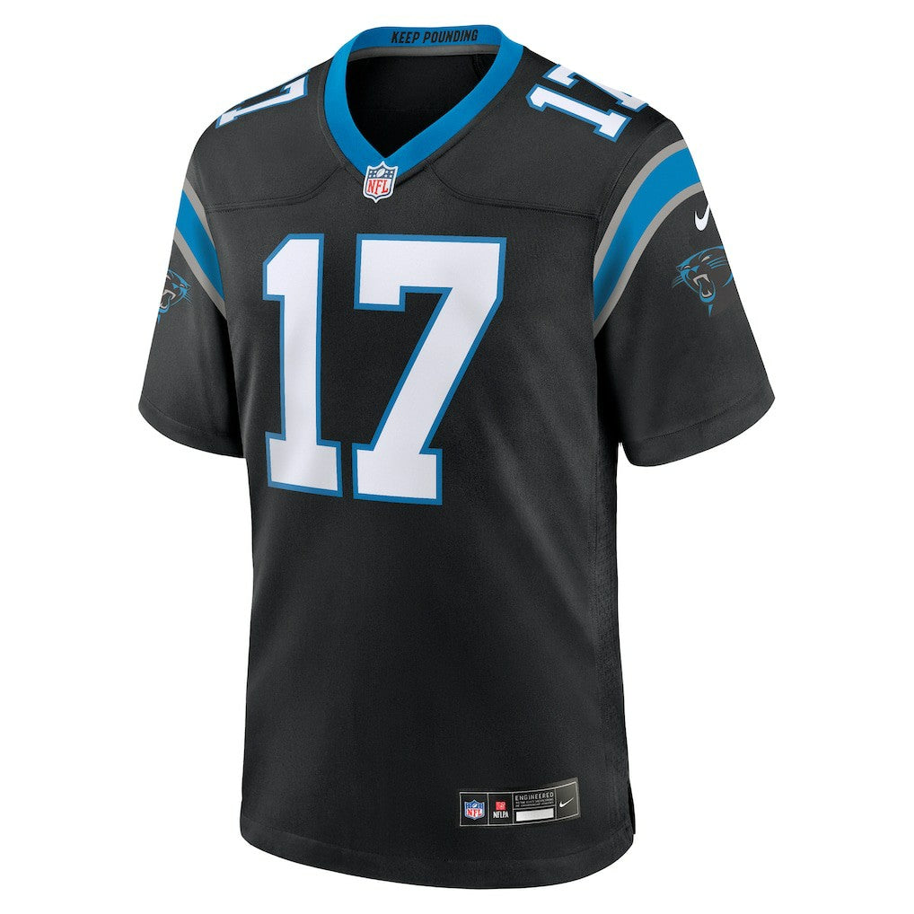Nike Xavier Legette Carolina Panthers 2024 NFL First Round Pick Game Player Jersey Black