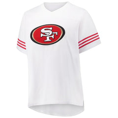 Fanatics Christian McCaffrey San Francisco 49ers Women's Plus Size Fashion Jersey White
